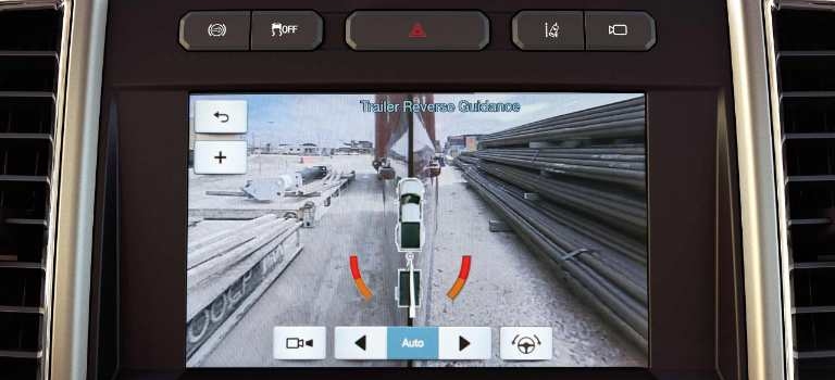 2019 Ford F-250 trailer guidance system