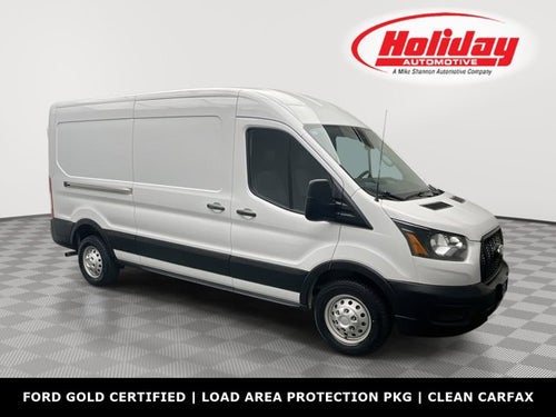 2023 Ford Transit Cargo Van T-250 130" Med Rf 9070 GVWR AWD