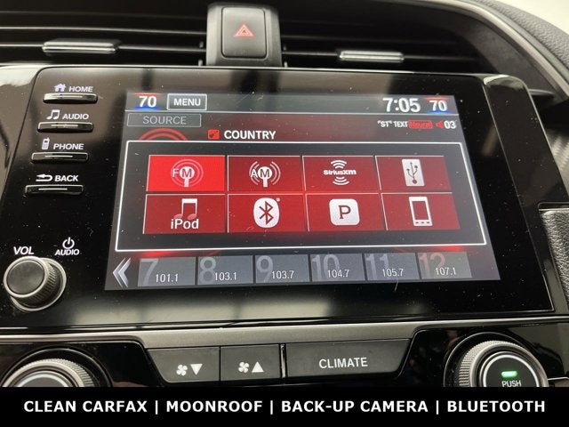 2019 Honda Civic Si Sedan Manual