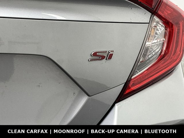 2019 Honda Civic Si Sedan Manual