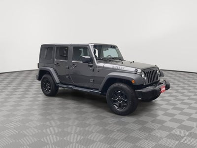 2017 Jeep Wrangler Unlimited Willys Wheeler