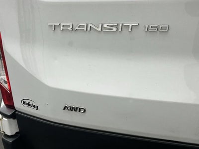 2023 Ford Transit Cargo Van T-150 130" Low Rf 8670 GVWR AWD