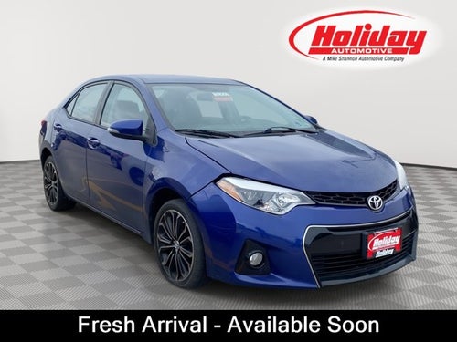 2016 Toyota Corolla S