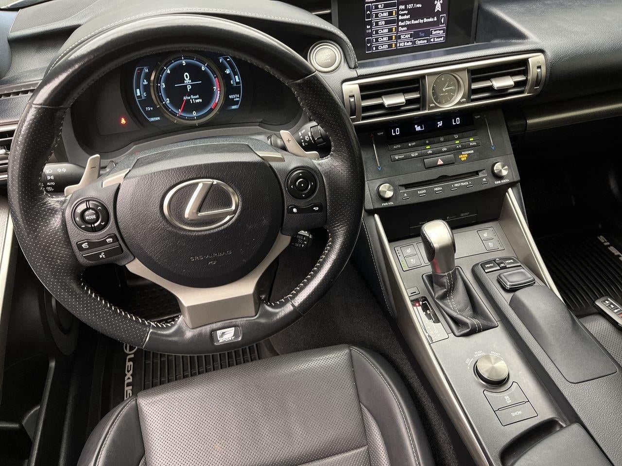 2015 Lexus Is 250 4DR SPORT SDN AWD