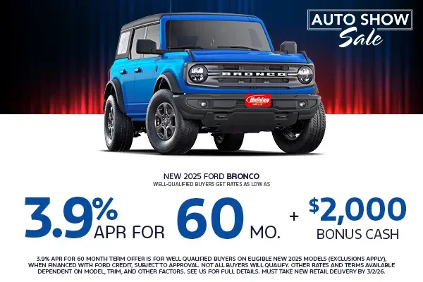 Well-qualified buyers get rates from 3.9% APR for 60mo