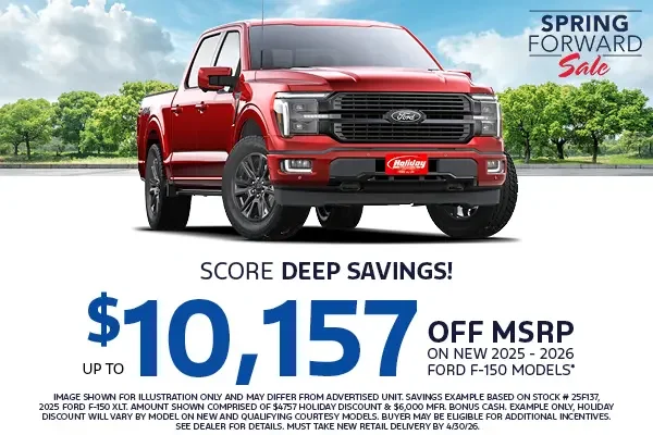 Score Deep Spring Savings up to $10,157 off of MSRP