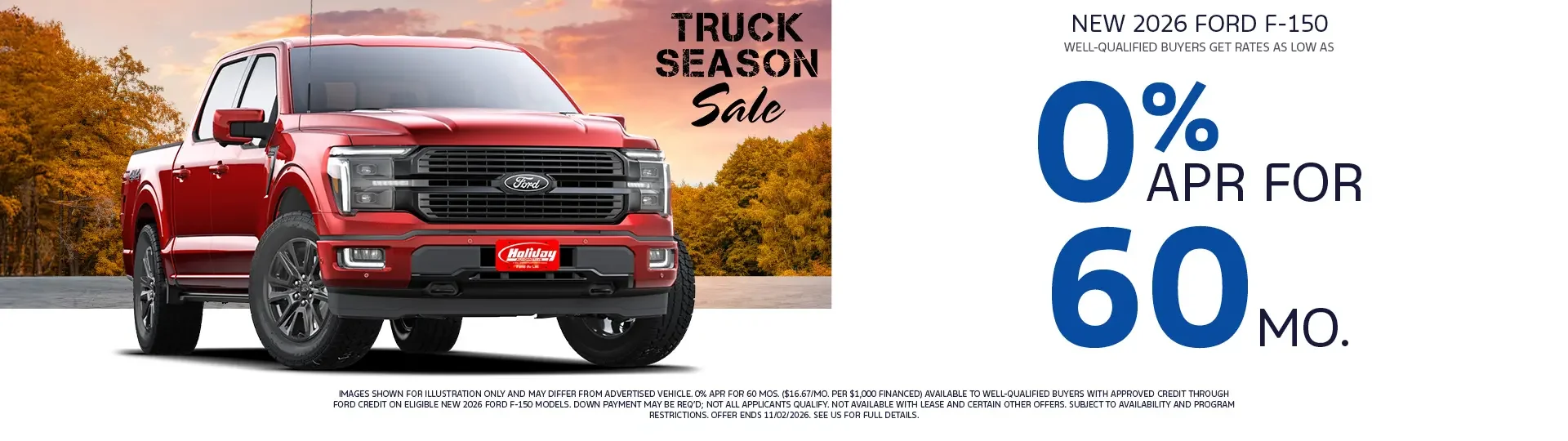Finance a New Ford Favorite as low as 0% APR for 60mo
