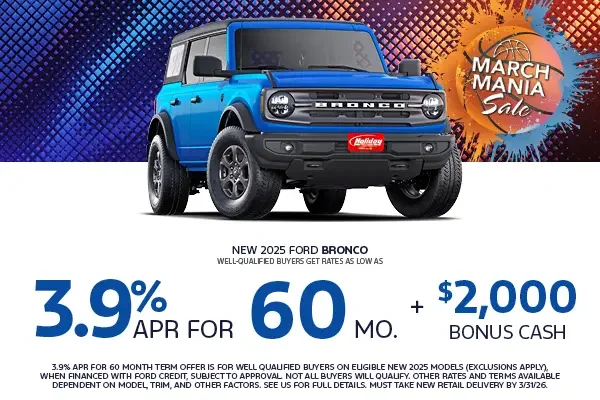 Well-qualified buyers get rates from 3.9% APR for 60mo