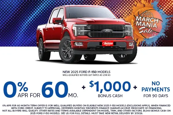 Rates as low as 0% APR for 60mo